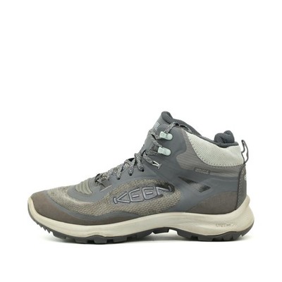 KEEN Damen KTH Stiefel Grau Synthetik Mittel Trekking Wanderschuhe EU 40