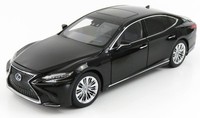 Statisches Modellauto Autoart Lexus LS500H 2018 Schwarz Modellbau Massstab 1/18