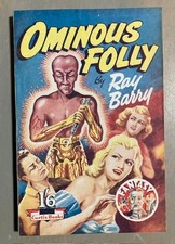 Ominous Folly Ray Barry (Denis Hughes) 1952 Curtis Warren Ltd. 1st ed. Near Fine