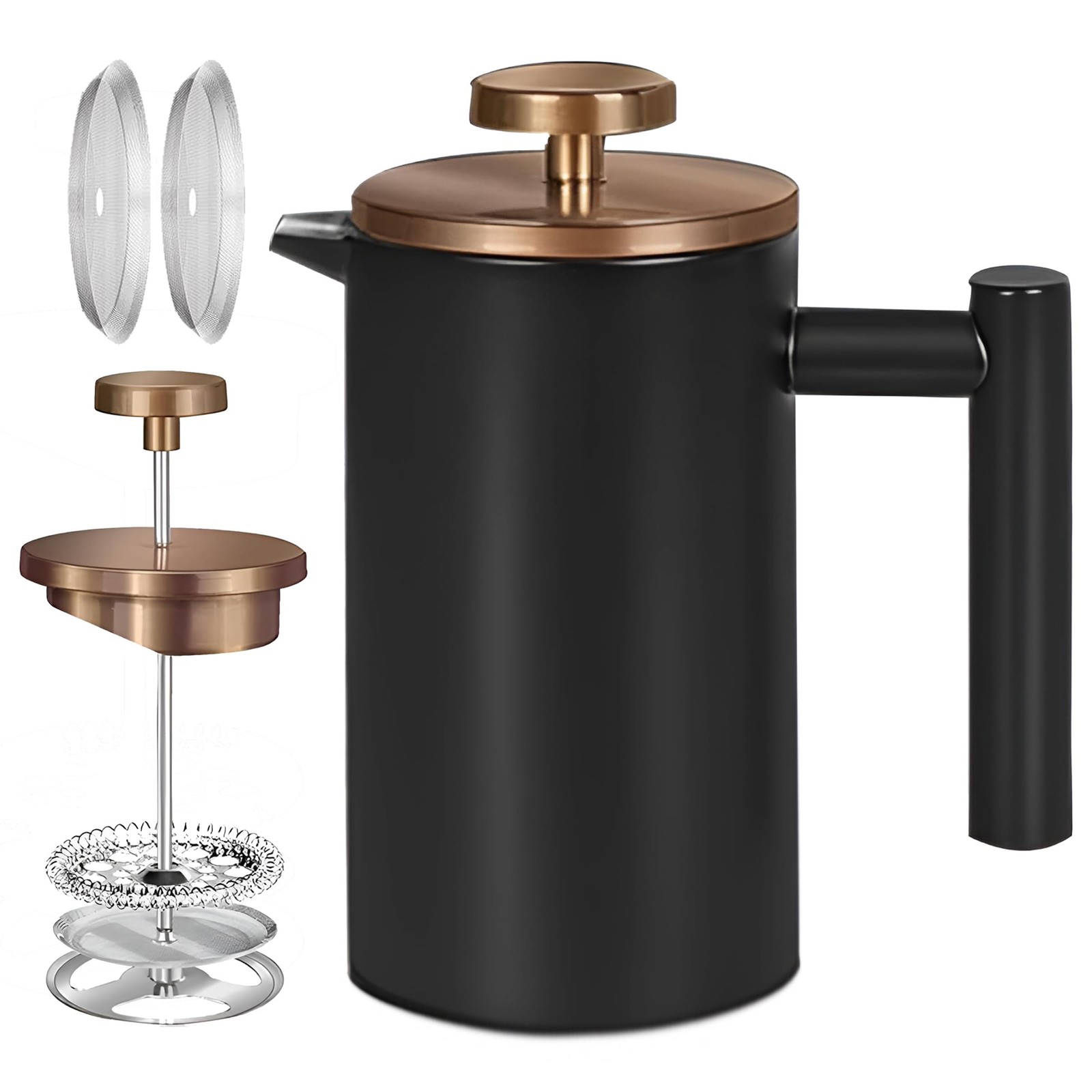 Coffee Maker 12oz For One Person Double Wall Insulated