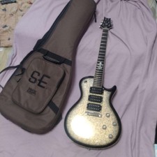 Chitarra elettrica PRS SE Zach Myers Silver Signature Model Silver Sparkle Burst