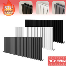 Horizontal Vertical Designer Radiator Oval Column Flat Panel Central Heating