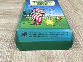 Mario Open Golf Boxed Nintendo Famicom NES Japan - UF5693