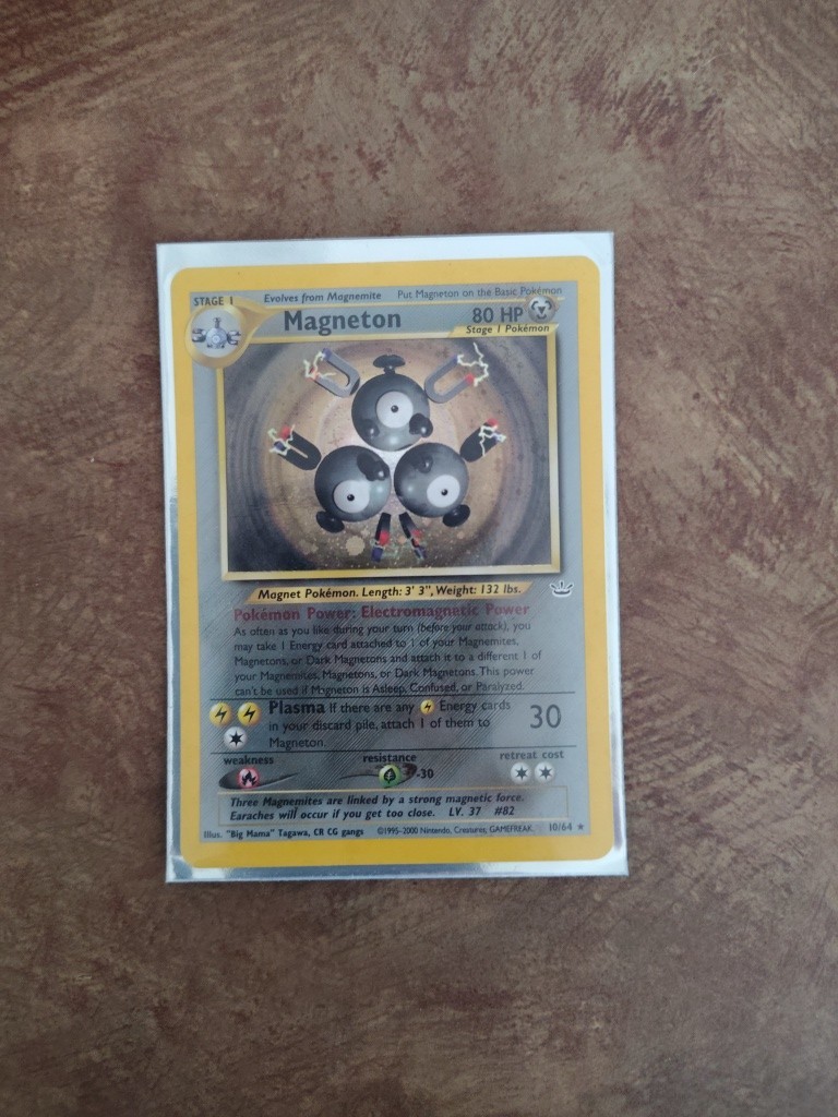 Pokémon TCG Magneton Neo Revelation 10/64 Holo Holo 