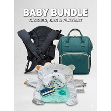 Infant Carrier + diaper bag Bright Starts Mat 3-in-1. multifunctional Lot of 4