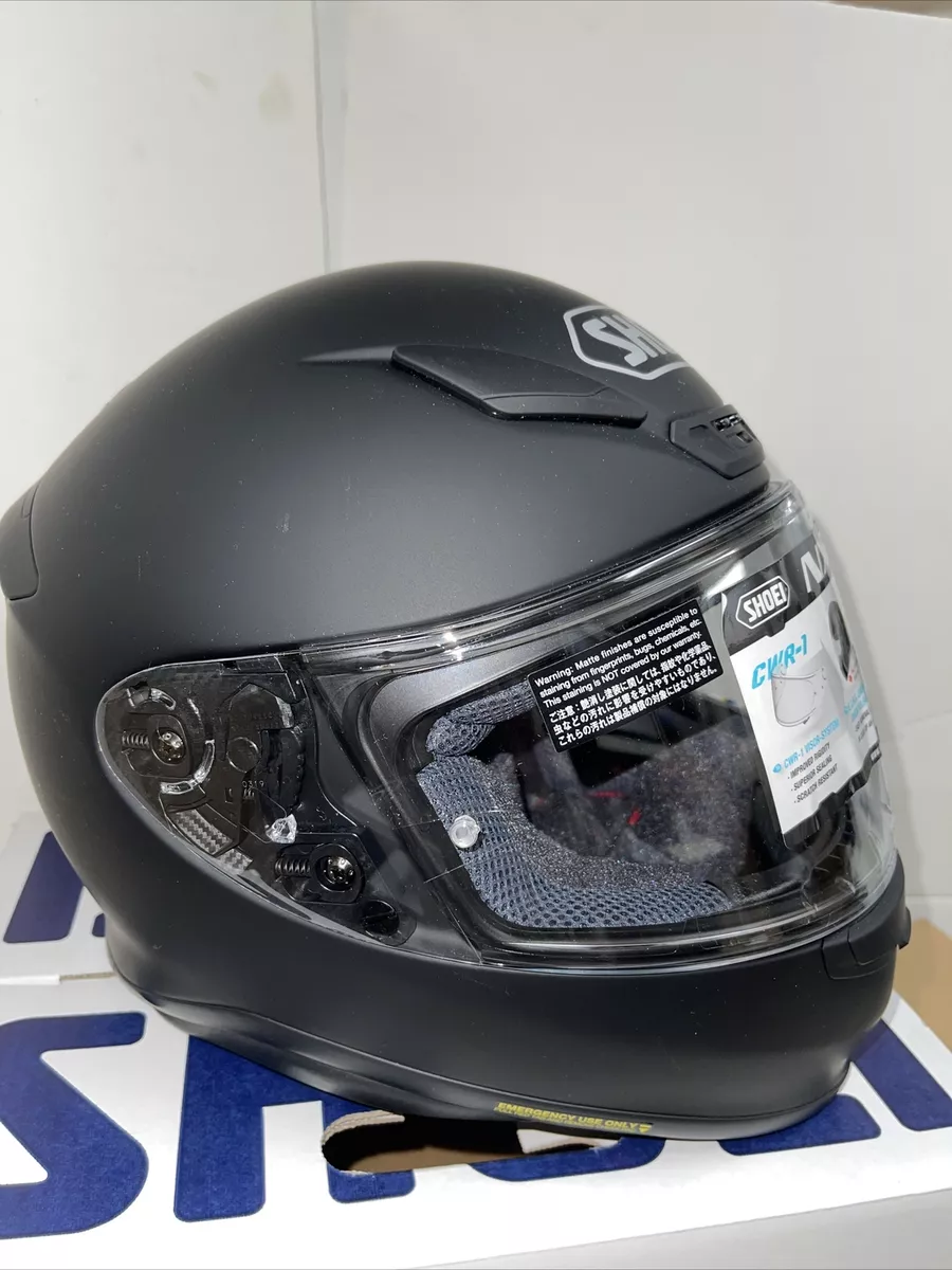 SHOEI NXR Plain Matt Black Motorcycle Helmet M