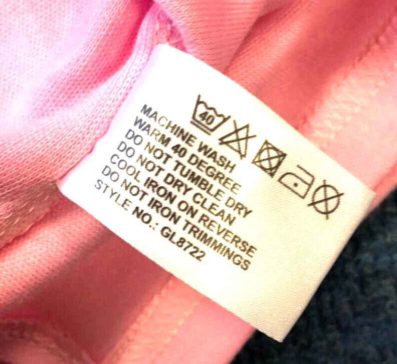 Womens Top XL Pink Round Neck Short Sleeve by Fay Louise  New + Tags image 6