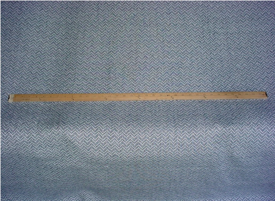 3Y Mark Alexander M588 Breaker Slate Bargello Zig Zag Upholstery Fabric - Image 2 of 4