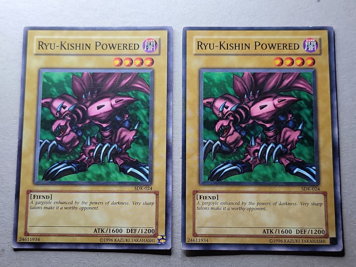 2x Ryu-Kishin Powered - SDK-024 - Unlimited - YuGiOh-LP | eBay