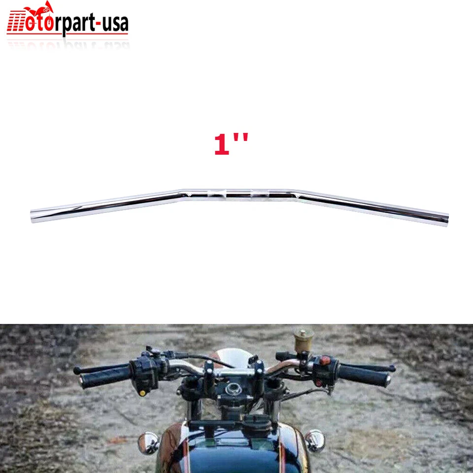 Manillar de barra de arrastre de motocicleta de 1" para Suzuki Intruder VS 1400 1500 750 VL 800 Foto 3 de 4