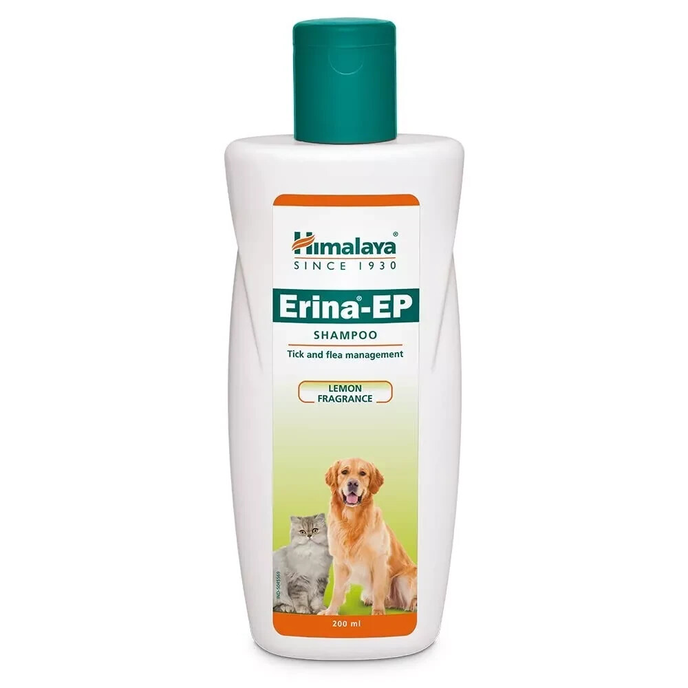 Himalaya Erina EP Shampoo for Dogs Cat (200 ml) Antimicrobial