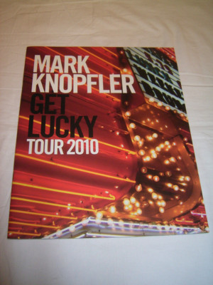 Tour Book Buch Mark Knopfler Get Lucky Tour 2010 (Tourprogramm) 1