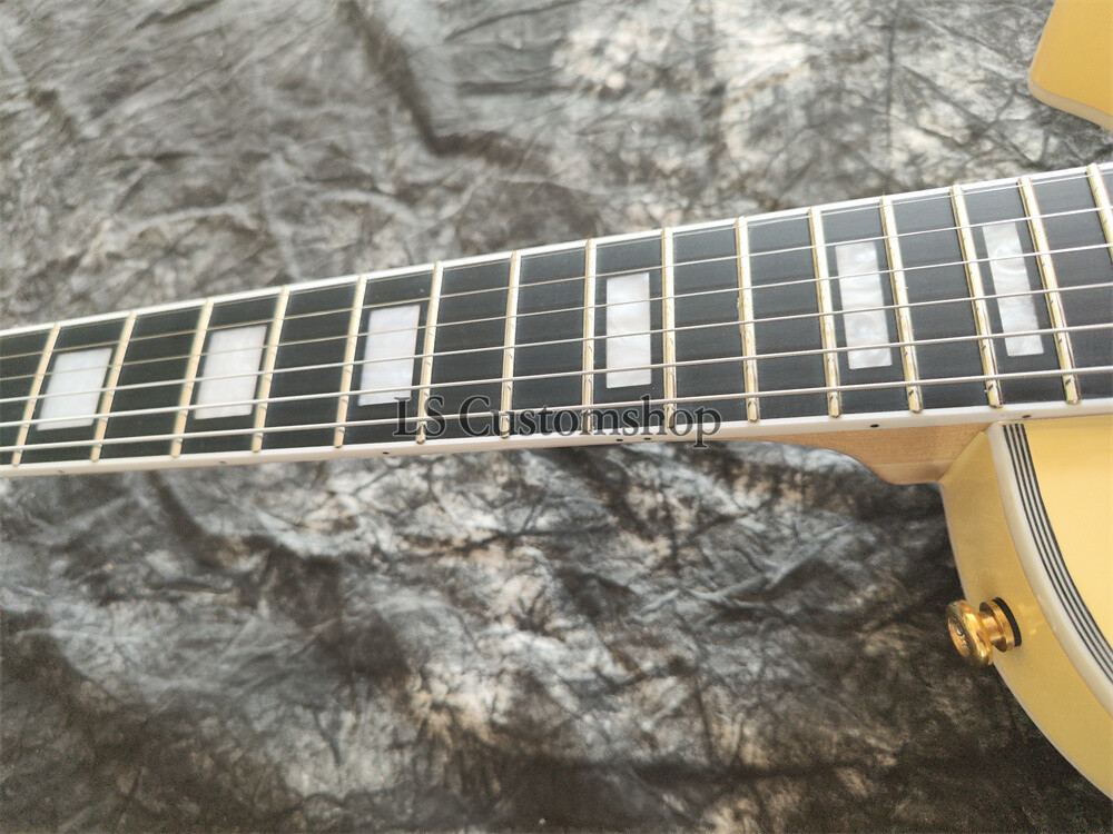 Custom Shop LP Bullseye W Signature Electric Guitar Ebony Fretboard