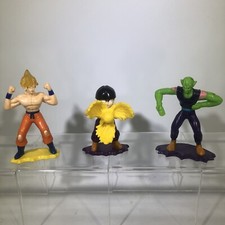 Lot Of 3 Vintage Dragon Ball Burger King Toys, Goku, Gohan, Piccolo ML