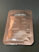 111SKIN “ROSE GOLD” : ILLUMINATING EYE MASK 1 Pair / NEW & SEALED
