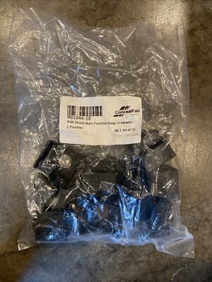 (10-Pk) Conceal Fab PIM Shield Multi-Function Snap-In Adapter 901044-10