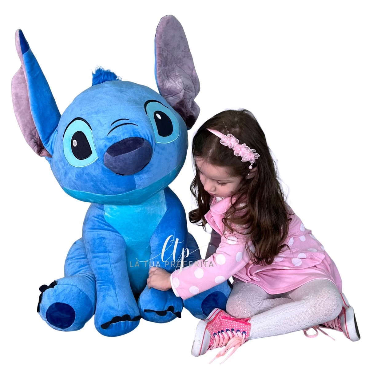 Stitch 70cm Peluche Morbido Gigante Disney Lilo & Stitch c/ Suono Adulti  Bambini 8425611642814