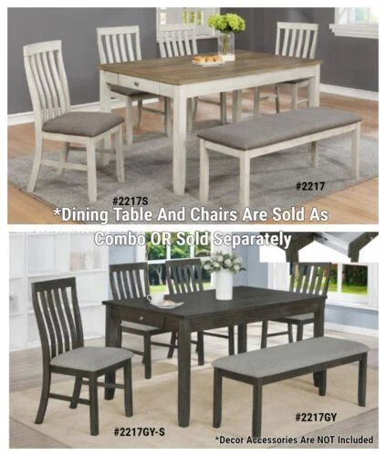 Juegos de muebles de comedor Crown Mark de cereza