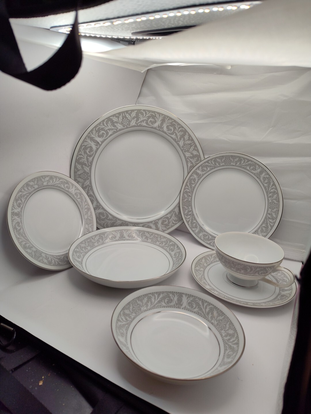 Whitney, Imperial China W. Dalton Whitney Pattern 7 Piece Place