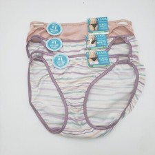 Vanity Fair Illumination String Bikini 18108 Size 8/XL 3-Pair New