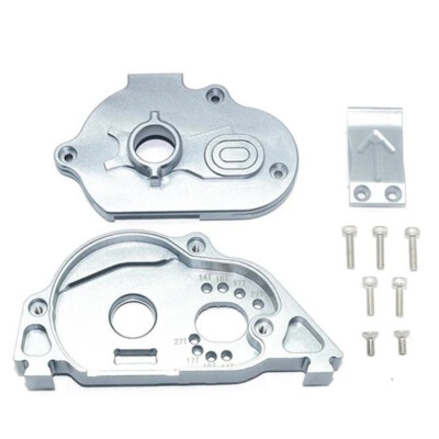 GPM Racing Alum Rear Gear Protection Motor Mount Grey : Granite 4X4 BLX Mega