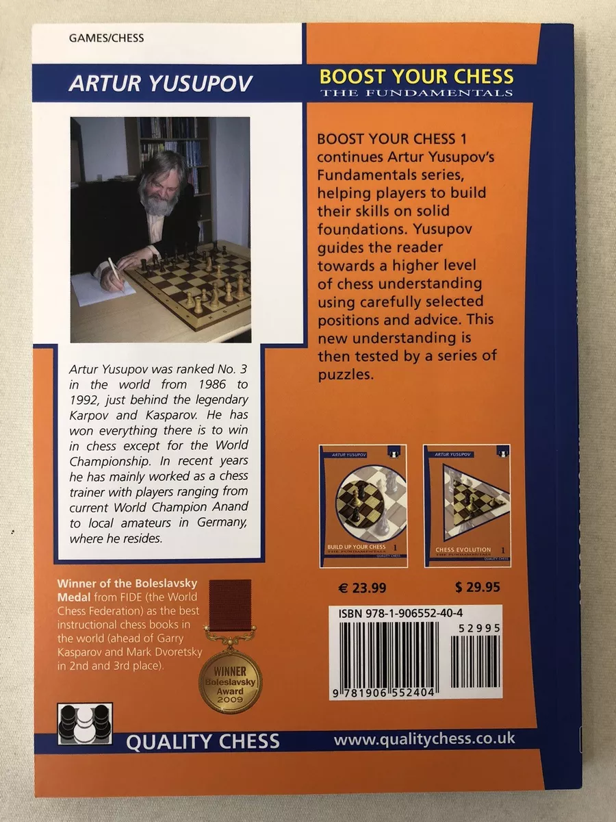 Build Up Your Chess 1: Fundamentals - Artur Yusupov - Quality Chess - Chess  book