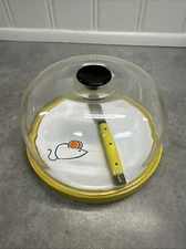 Super RARE Yellow Vintage Takahashi Cheese Dome  Original Dome Yellow Japan