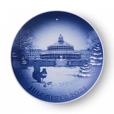 Bing & Grondahl - Christmas Plate 2021 Bing & Grondahl The Botanical Garden
