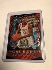 2020-21 Panini Prizm Draft Picks Crusade Ruby Wave Red Prizm Onyeka Okongwu 🔥