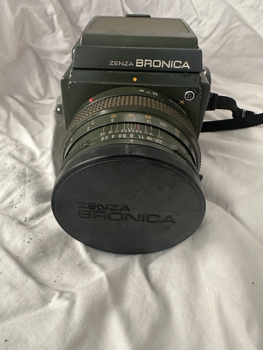 ZENZA BRONICA SQ-A LIMITED EDITION SAFARI CAMERA W/ZENZANON-S 80mm