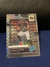 DAMEON PIERCE 2022 PANINI DONRUSS CLEARLY RATED ROOKIE HOLO MOSAIC RC SSP
