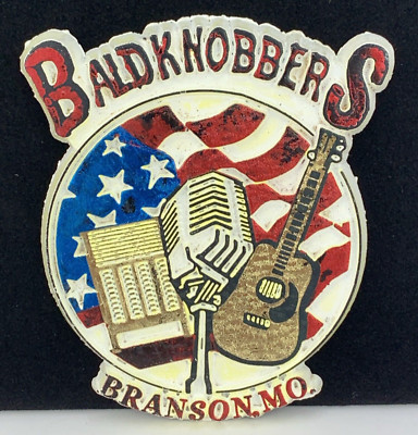 Baldknobbers Branson, Mo Magnet 3'' Refrigerator Travel Destination Souvenir