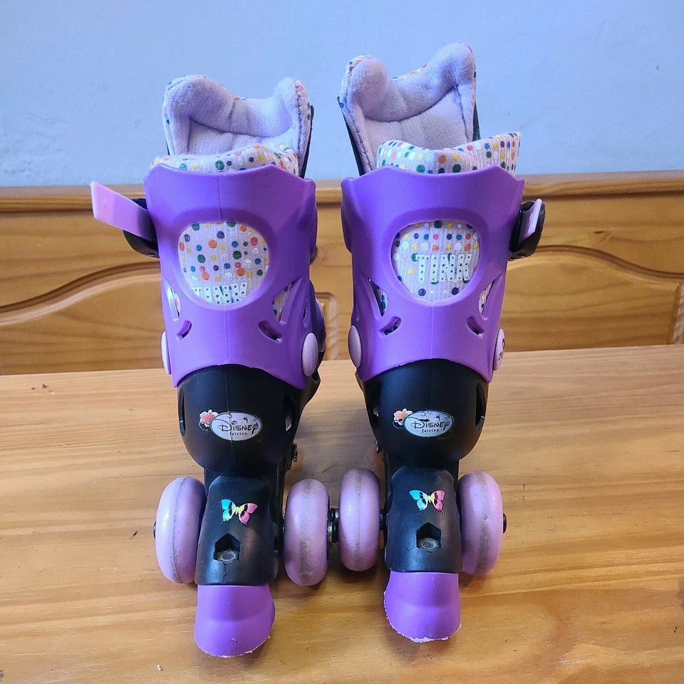 Patines Entrenadores Ajustables 2 en 1 Hadas Disney, Campanilla, Para Principiantes 3+ Foto 4 de 4