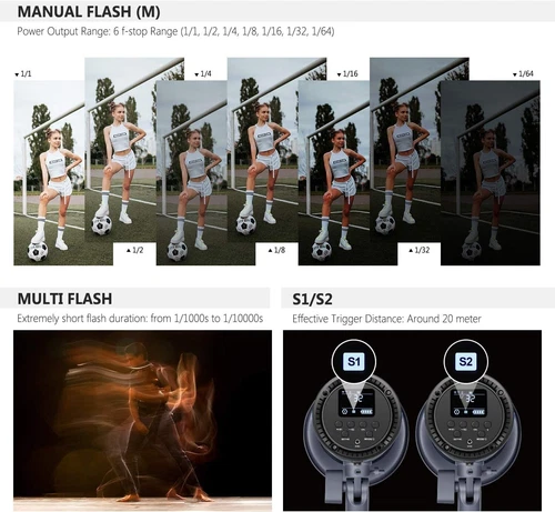 Neewer ML300 300W Cordless Strobe Flash Monolight with 2.4G Trigger & Bowens Mou - Picture 7 of 8