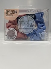 SPRUNCHIE Original MultiPack 2pc Invisibobble Spiral Hair Ring Meets Scrunchi