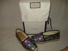 100% AUTHENTIC NEW WOMEN GUCCI PILAR G LOGO ESPADRILLE SNEAKERS US 8.5 D — photo 4