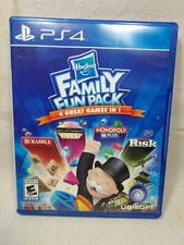 Hasbro Family Fun Pack (Sony PlayStation 4, 2015) Tested Working (D1)