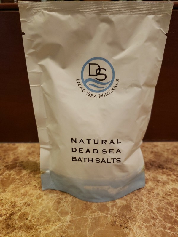 BRAND NEW SEALED Dead Sea Minerals "Natural Dead Sea Bath Salts" 