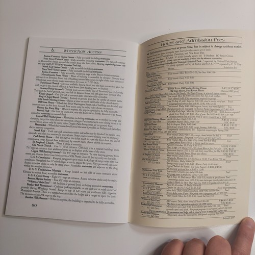 Lot 2 The Complete Guide to Boston's Freedom Trail & Boston Freedom Trail Books - Picture 24 of 24