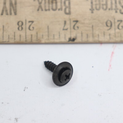 (500-Pk) Phillips Oval Head Tapping Screw Black Oxide # 8 10 x 3/4'' 9489B