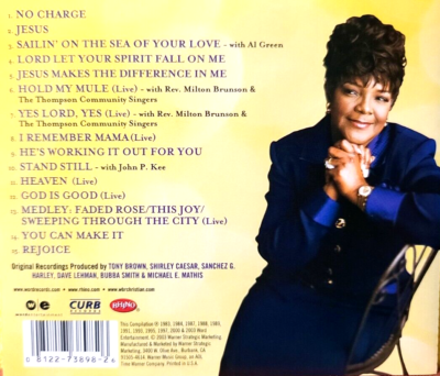 Shirley Caesar : Greatest Gospel Hits CD EXCELLENT / MINT