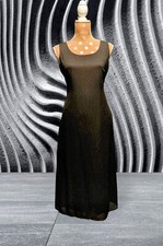 NWT'S VIRGO PETITE Size 8 P White Black Polka Dot Sleeveless Fit & Flare Dress