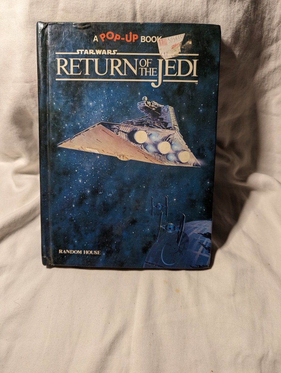 Rare Return Of The Jedi Pop-Up Book 1983 Vintage Sci-fi Star Wars