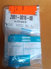 Atlas Copco OIL STOP VALVE Kit 2901-0016-00 /2901001600. BRAND NEW.