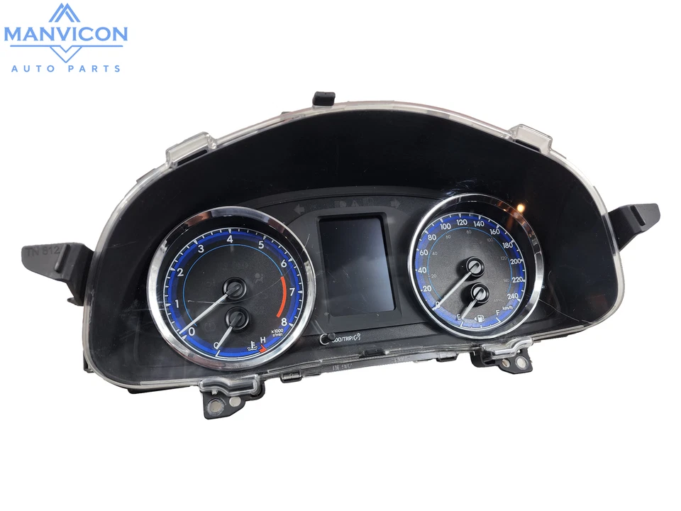 2017 Toyota Corolla Speedometer Instrumental KPH Cluster 83800-F2P80-00 OEM - Image 3 of 4