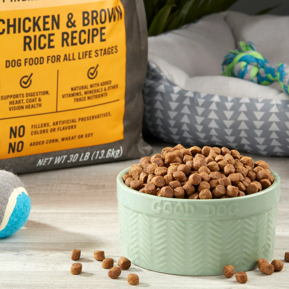 Pure Balance Chicken Brown Rice Recipe Dry Dog Food, 30 lbs