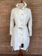 Trench impermeabile in cotone e poliuretano  Violanti  con belt cintura