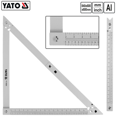 Zusammenklappbares Winkeldreieck - Präzisions-Werkzeug Für Zimmerleute & Dachdecker