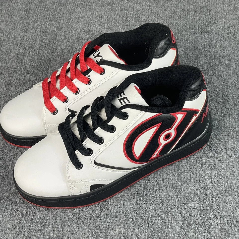 Heelys Propel 2.0 Wheeled Skate Shoes Youth 6 Black White Lace Up  Low Top Kids - Image 3 of 4