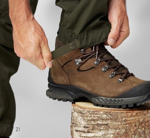 Pantaloni Fjallraven Uomo Taglia 30 (32” x 31”) Vidda Pro Grigio Scuro G-1000 EUC - Foto 4 di 16